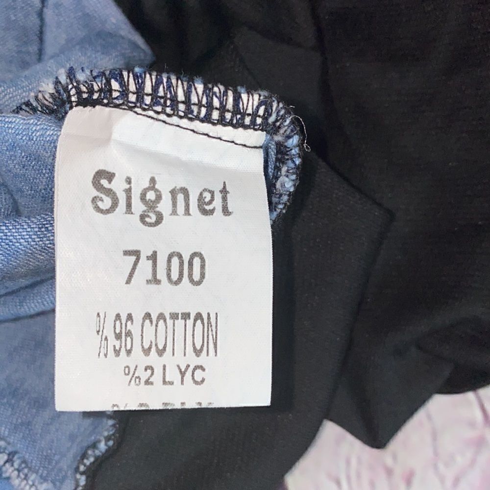 Signet Blue Jean Top - Picture 4 of 4